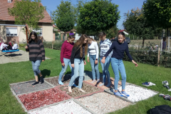 Huszonöt kilométer kerékpározás a 6. és 7. osztályos diákokkal