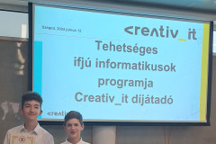 Tehetséges Ifjú Informatikusok Programja - Creativ_IT